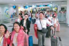 Arrival Pilgrim Tour Group Sabah