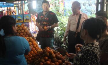 Belanja buah di Pasar Buah