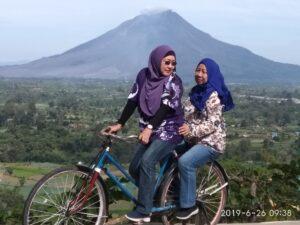 Pemandangan Gunung sinabung