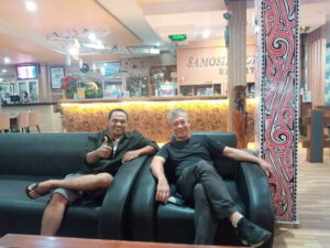 lobby samosir cottage hotel