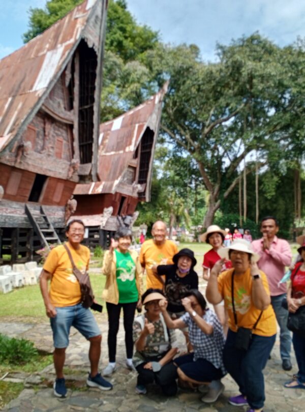 huta batak di museum tb silalahi Balige